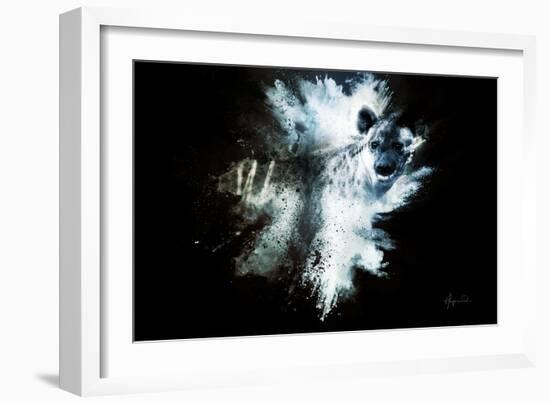 Wild Explosion Collection - The Hyena-Philippe Hugonnard-Framed Art Print