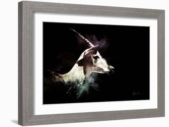 Wild Explosion Collection - The Impala-Philippe Hugonnard-Framed Art Print