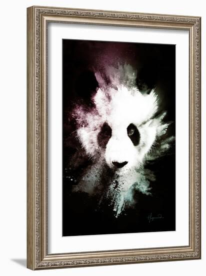 Wild Explosion Collection - The Panda-Philippe Hugonnard-Framed Art Print