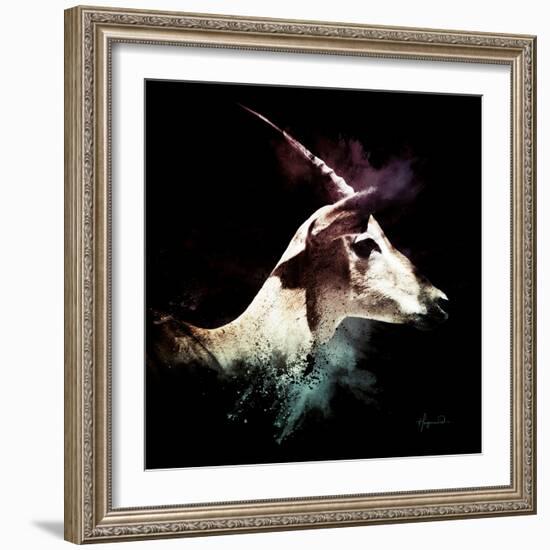 Wild Explosion Square Collection - The Impala-Philippe Hugonnard-Framed Art Print