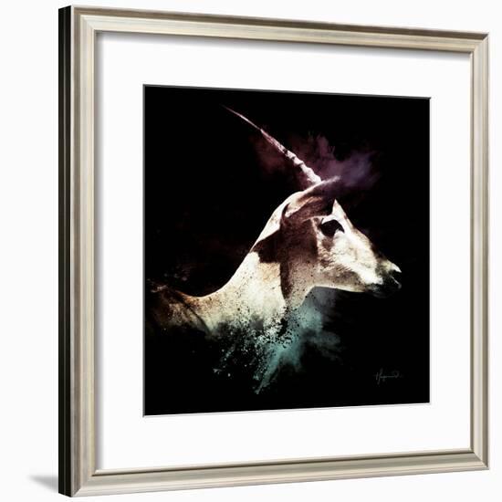 Wild Explosion Square Collection - The Impala-Philippe Hugonnard-Framed Art Print