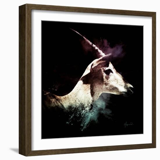 Wild Explosion Square Collection - The Impala-Philippe Hugonnard-Framed Art Print