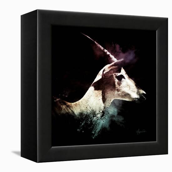 Wild Explosion Square Collection - The Impala-Philippe Hugonnard-Framed Stretched Canvas