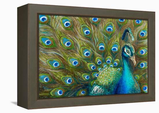 Wild Feathers-Tiffany Hakimipour-Framed Stretched Canvas