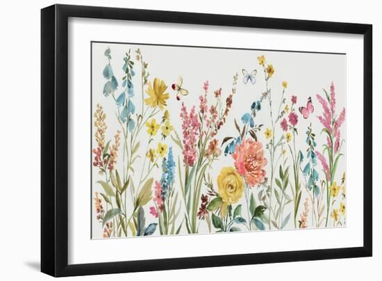 Wild Florals Field-Asia Jensen-Framed Art Print