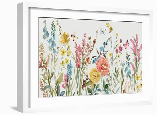 Wild Florals Field-Asia Jensen-Framed Art Print