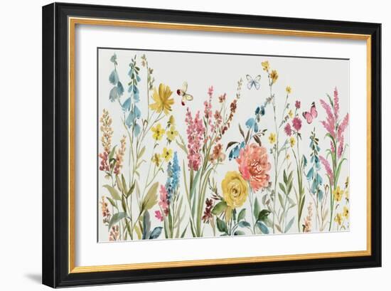 Wild Florals Field-Asia Jensen-Framed Art Print