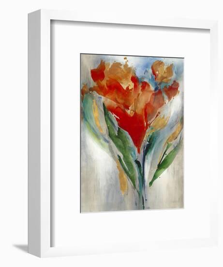 Wild Flower Bouquet-Leah Rei-Framed Art Print