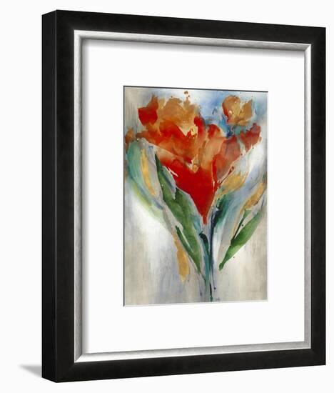 Wild Flower Bouquet-Leah Rei-Framed Art Print