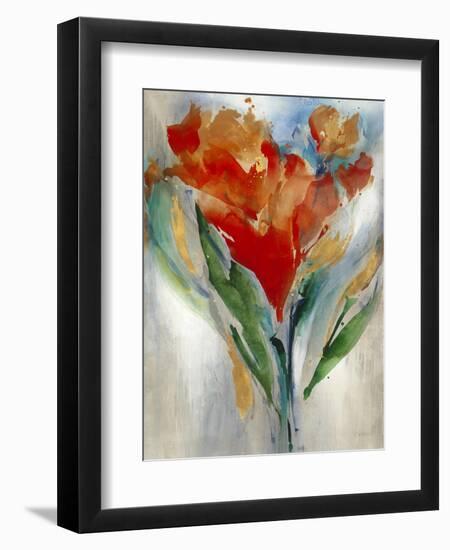 Wild Flower Bouquet-Leah Rei-Framed Premium Giclee Print