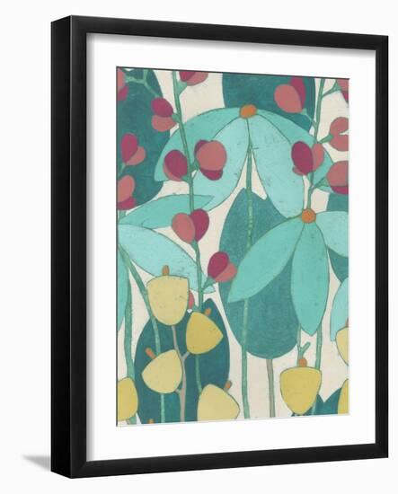 Wild Flower Glade I-June Erica Vess-Framed Art Print