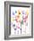 Wild flowers 1-Ninola Designs-Framed Art Print