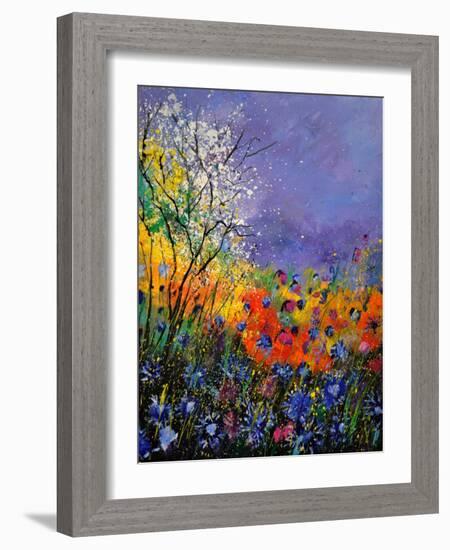 Wild Flowers 454120-Pol Ledent-Framed Premium Giclee Print