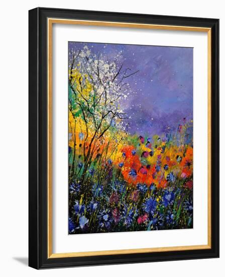 Wild Flowers 454120-Pol Ledent-Framed Premium Giclee Print