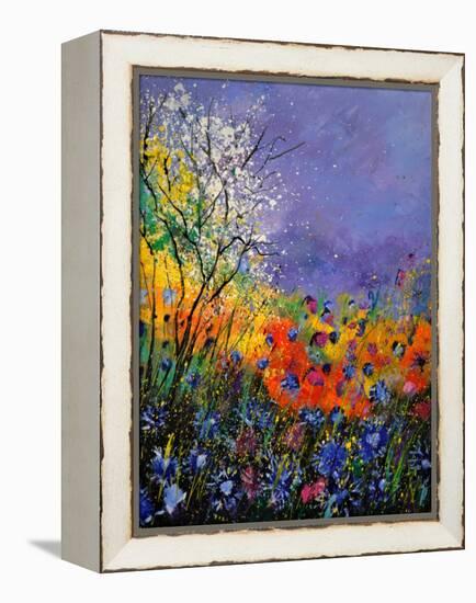 Wild Flowers 454120-Pol Ledent-Framed Stretched Canvas