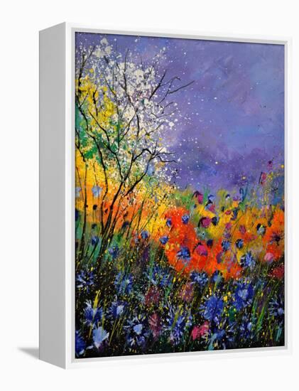 Wild Flowers 454120-Pol Ledent-Framed Stretched Canvas