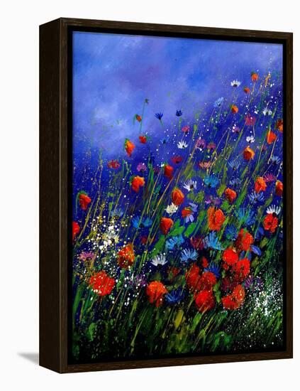 Wild Flowers 789070-Pol Ledent-Framed Stretched Canvas