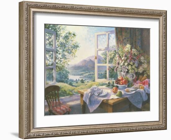 Wild Flowers and Summer Wine-Stephen Darbishire-Framed Giclee Print