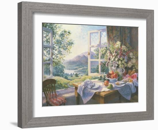 Wild Flowers and Summer Wine-Stephen Darbishire-Framed Giclee Print