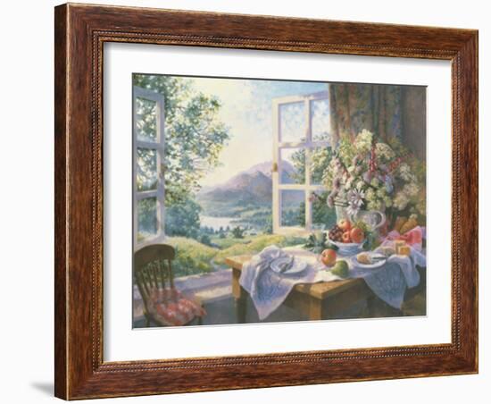 Wild Flowers and Summer Wine-Stephen Darbishire-Framed Giclee Print