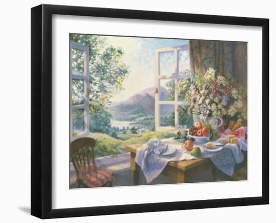 Wild Flowers and Summer Wine-Stephen Darbishire-Framed Giclee Print