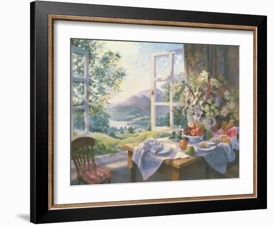 Wild Flowers and Summer Wine-Stephen Darbishire-Framed Giclee Print