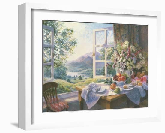 Wild Flowers and Summer Wine-Stephen Darbishire-Framed Giclee Print