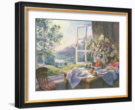 Wild Flowers and Summer Wine-Stephen Darbishire-Framed Giclee Print