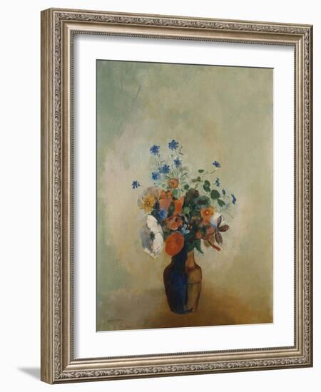 Wild Flowers, Circa 1902-Eugène Boudin-Framed Giclee Print