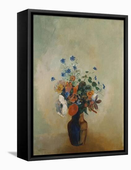 Wild Flowers, Circa 1902-Eugène Boudin-Framed Premier Image Canvas