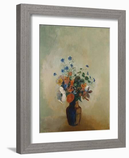 Wild Flowers, Circa 1902-Eugène Boudin-Framed Giclee Print