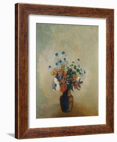 Wild Flowers, Circa 1902-Eugène Boudin-Framed Giclee Print