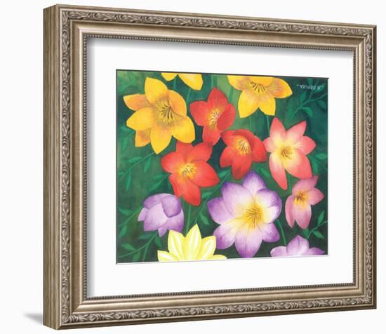 Wild Flowers I-Urpina-Framed Art Print