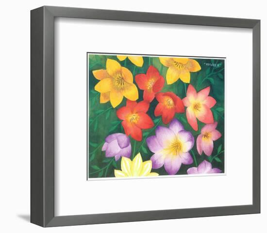 Wild Flowers I-Urpina-Framed Art Print