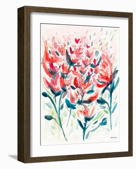 Wild Flowers I-Ann Marie Coolick-Framed Art Print