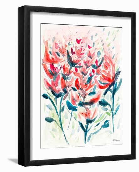Wild Flowers I-Ann Marie Coolick-Framed Art Print