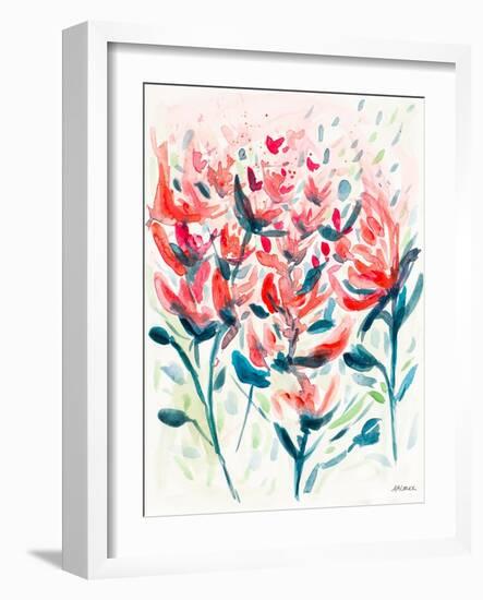 Wild Flowers I-Ann Marie Coolick-Framed Art Print