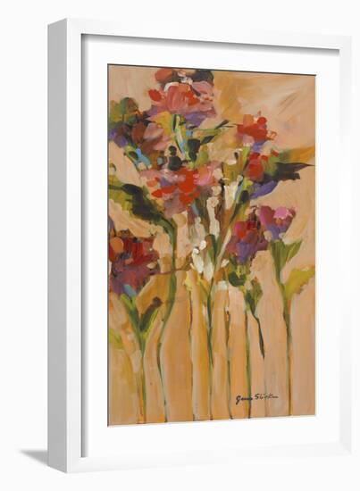 Wild Flowers II-Jane Slivka-Framed Art Print