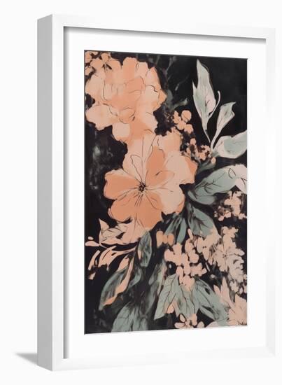 Wild Flowers No 2-Treechild-Framed Giclee Print