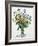 Wild Flowers with Alkanet, 2021 (w/c on paper)-Christopher Ryland-Framed Giclee Print