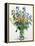 Wild Flowers with Alkanet, 2021 (w/c on paper)-Christopher Ryland-Framed Premier Image Canvas