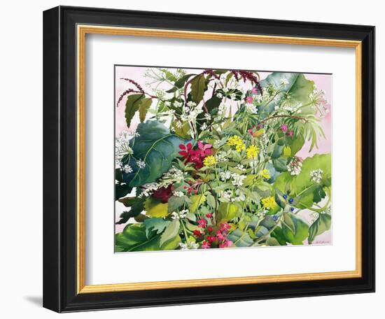 Wild Flowers with Comfrey and Campion-Christopher Ryland-Framed Giclee Print