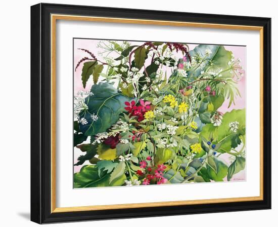 Wild Flowers with Comfrey and Campion-Christopher Ryland-Framed Giclee Print