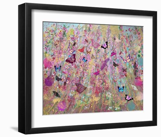 Wild flowers-Claire Westwood-Framed Art Print