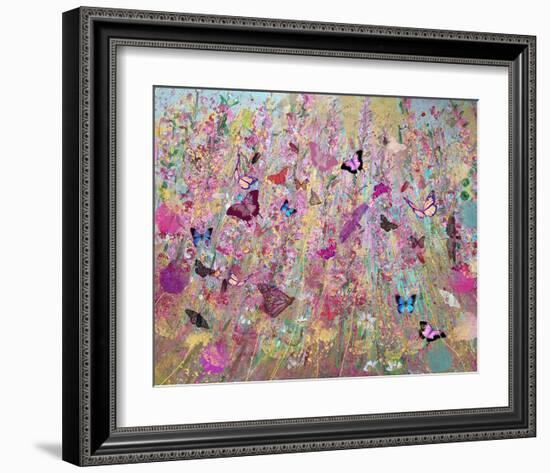 Wild flowers-Claire Westwood-Framed Art Print