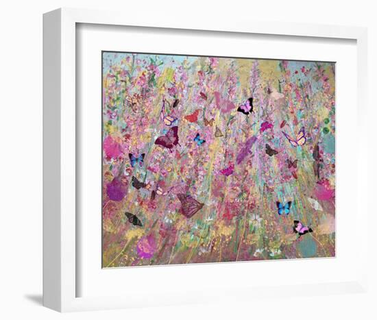 Wild flowers-Claire Westwood-Framed Art Print