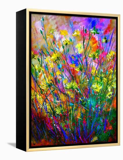 Wild Flowers-Pol Ledent-Framed Stretched Canvas