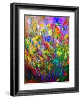 Wild Flowers-Pol Ledent-Framed Art Print