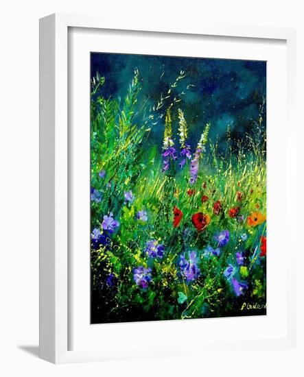 Wild flowers-Pol Ledent-Framed Art Print