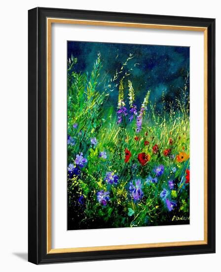 Wild flowers-Pol Ledent-Framed Art Print